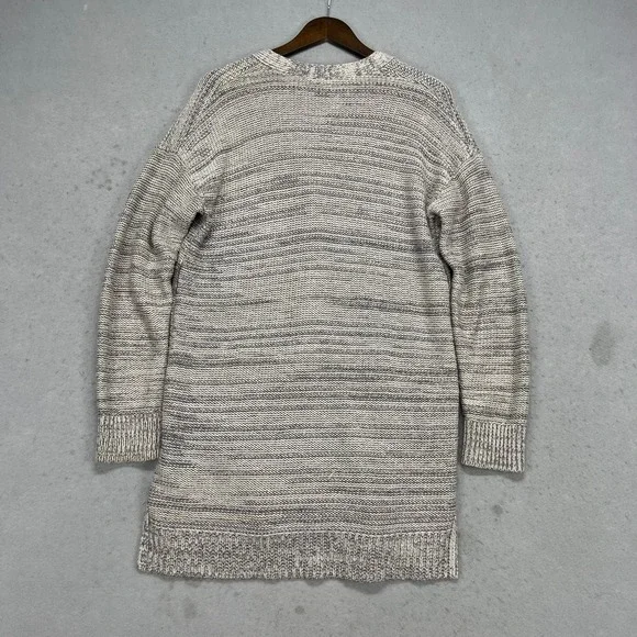 GAP Maternity Women's Marled Knit Cardigan Sweater Long Sleeve Pockets Size M - Picture 3 of 10